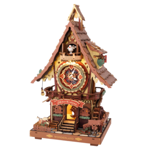3D Wooden Cuckoo Clock Model Kit